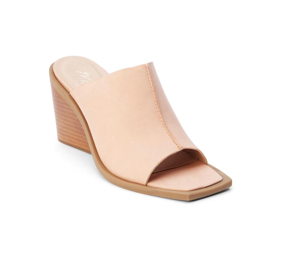 NEW MATISSE women's lillie heels in blush leather